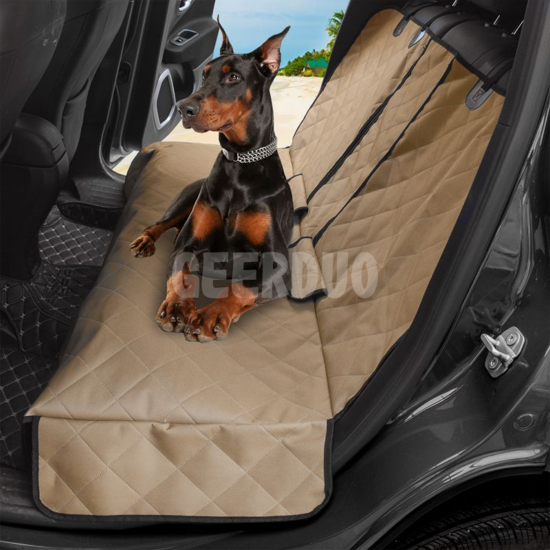 Pets Bench Dog Funda de asiento de coche para asiento trasero GRDSB-3