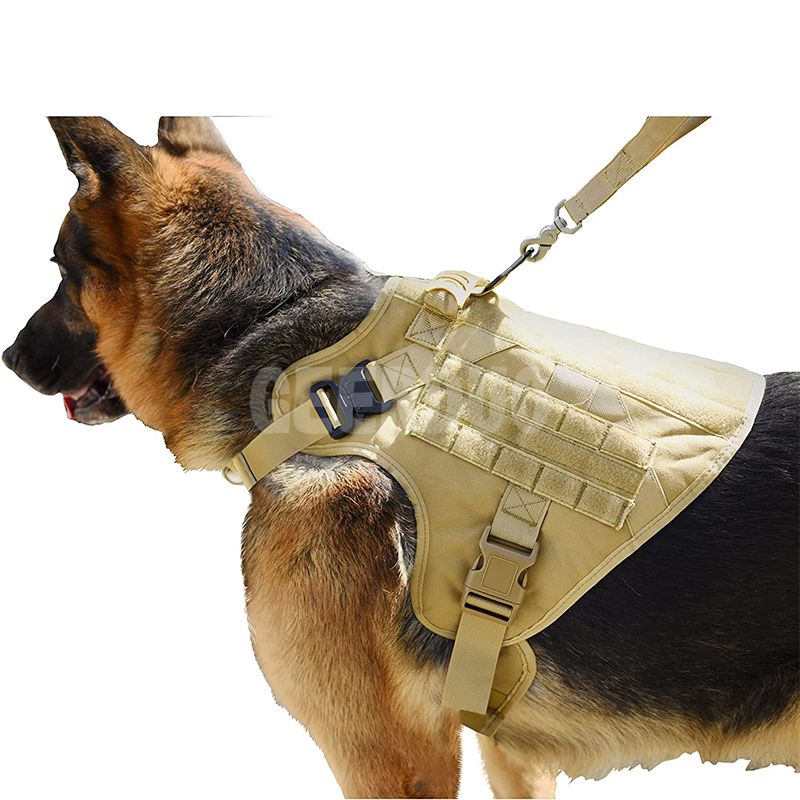 Arnés táctico para perros para entrenamiento Caminar Senderismo Caza GRDHH-12
