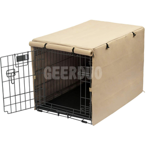 Cubierta para jaula de perro, cubierta duradera de poliéster para perrera de mascotas, apta para jaula de alambre para perros, GRDCO-4