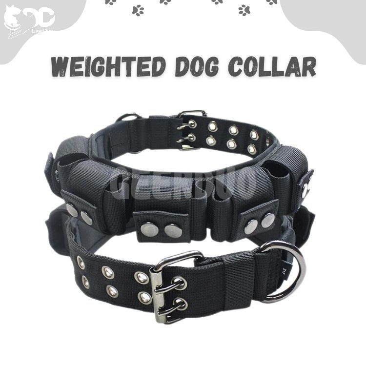Collar táctico para perros con pesas GRDHC-12