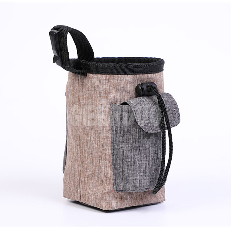 Soporte para bolsas de entrenamiento de mascotas Dispensador de bolsas para desechos de caca incorporado GRDBR-5