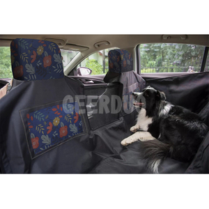 Cubierta de asiento de automóvil para mascotas - A prueba de rayones y respaldo antideslizante GRDSB-14